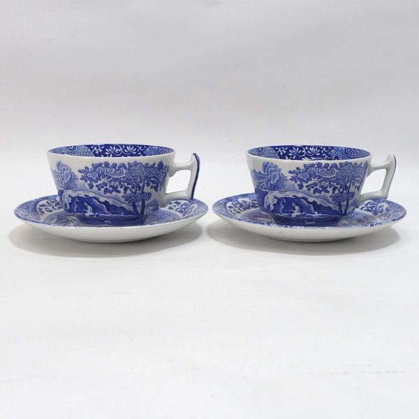 スポード ブルーイタリアン | SPODE カップ＆ソーサー ブルー ◇洋食器
