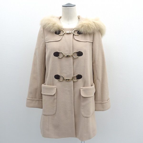 LAISSE PASSE / レッセパッセ ◇ダッフルコート/フォックスファー