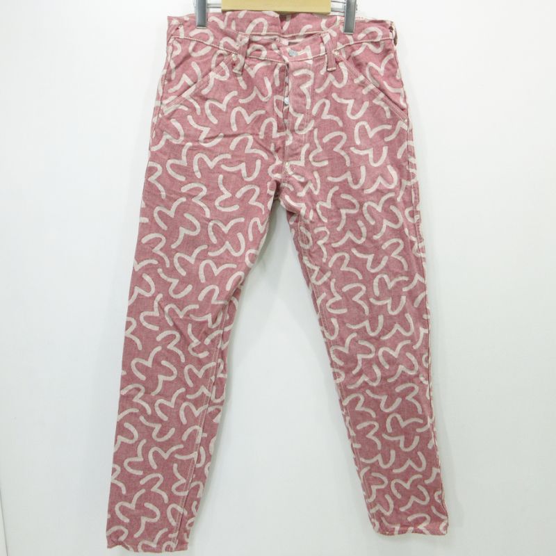 三重本店】 中古 EVISU | エヴィス デニムパンツ カモメ総柄 LOT5500