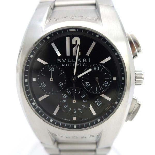 BVLGARI / ブルガリ ◇エルゴン メンズウォッチ クロノグラフ 腕時計