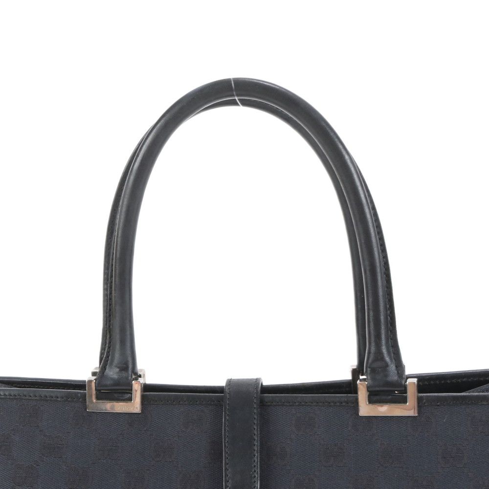 美品 グッチ ジャッキー GGキャンバス 002 1064 レザー トート バッグ