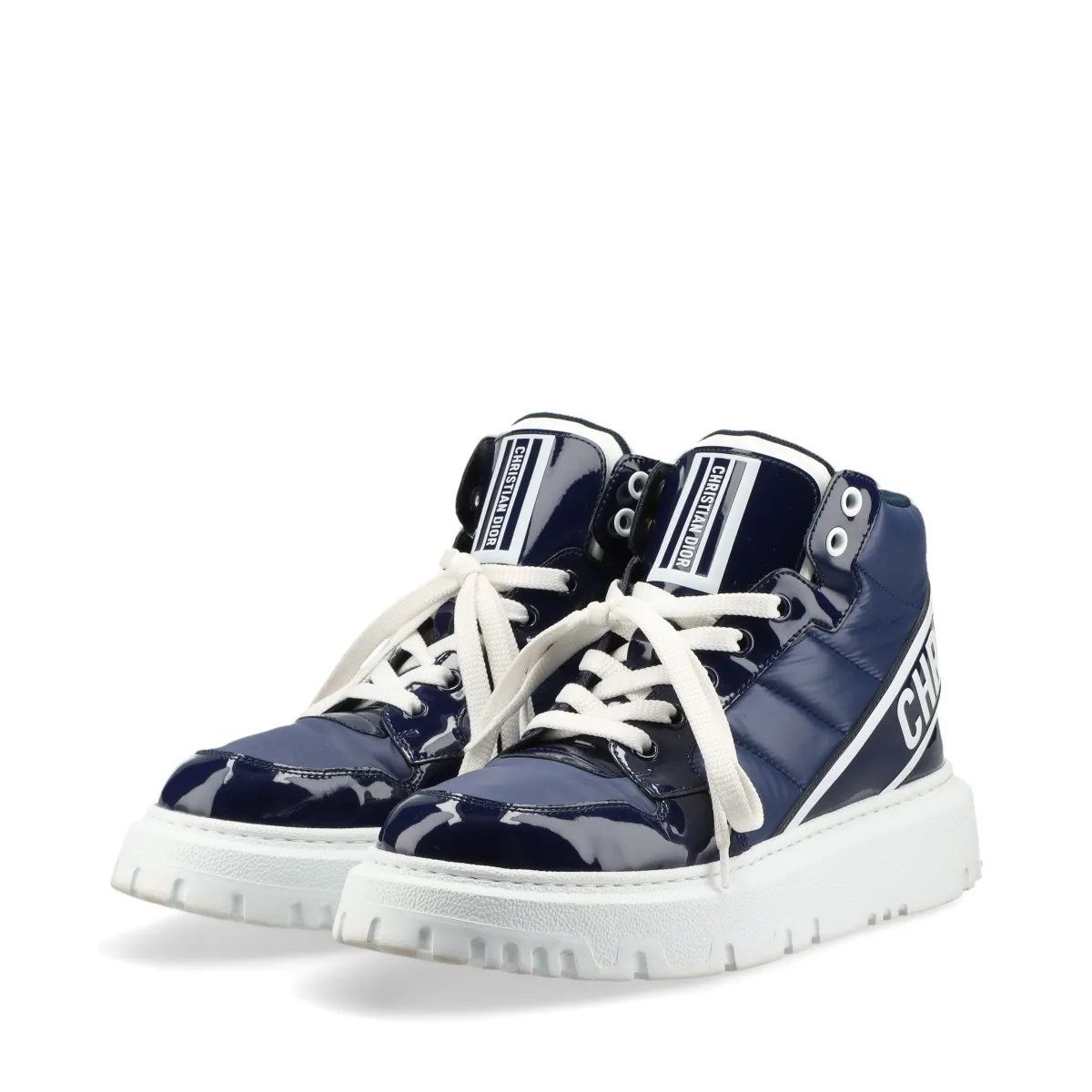 美品 クリスチャンディオール D-Player Dプレイヤー レザー ハイカット