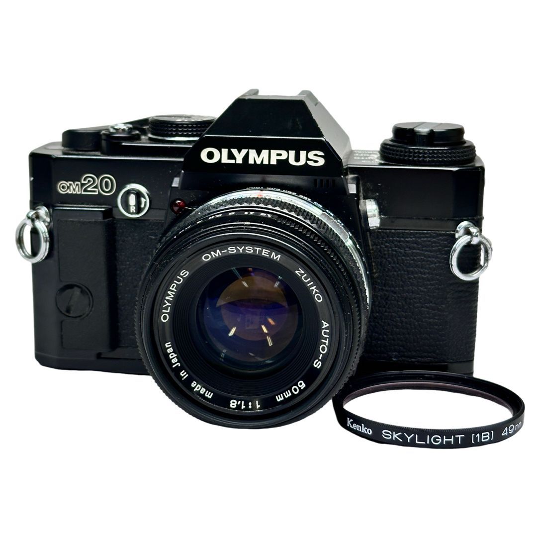 美品】 OLYMPUS オリンパス OM20 ZUIKO AUTO-S 50mm F1.8 ボディレンズ