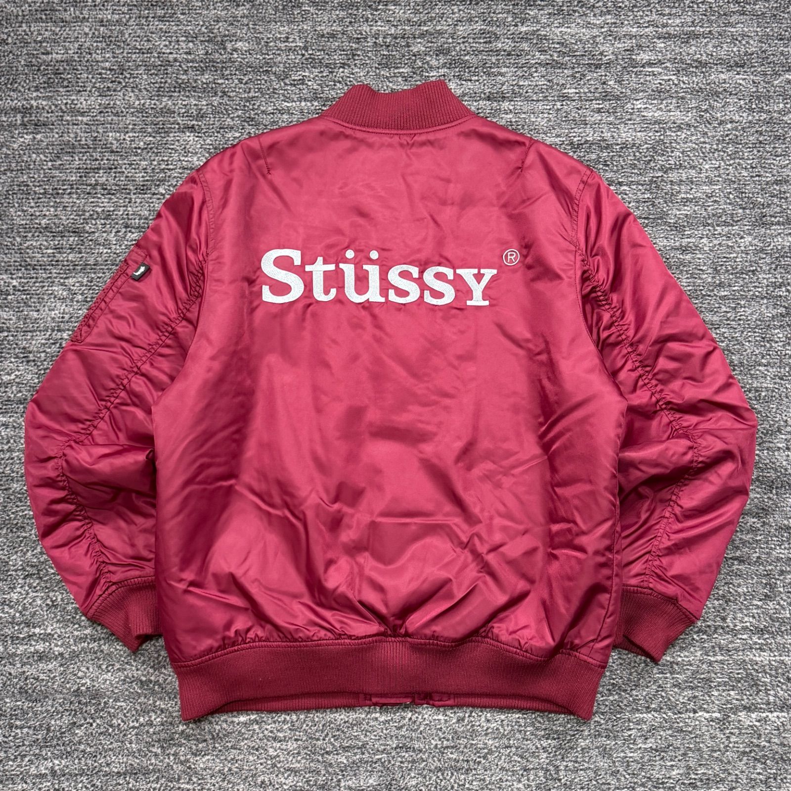 ☆関税込☆Stussy☆Stussy Stussy MA-1ジャケット XL ピンク 美 ☆関税込☆Stussy☆Stussy Stussy MA-1ジャケット XL ピンク 美
