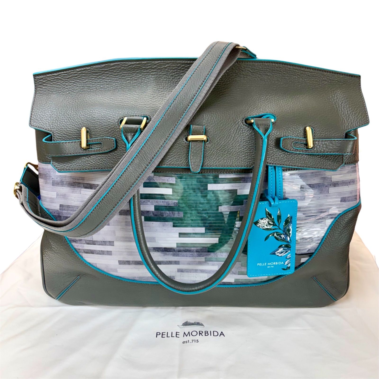 極美品 PELLE MORBIDA ペッレモルビダ ショルダーバッグ クラッチ 