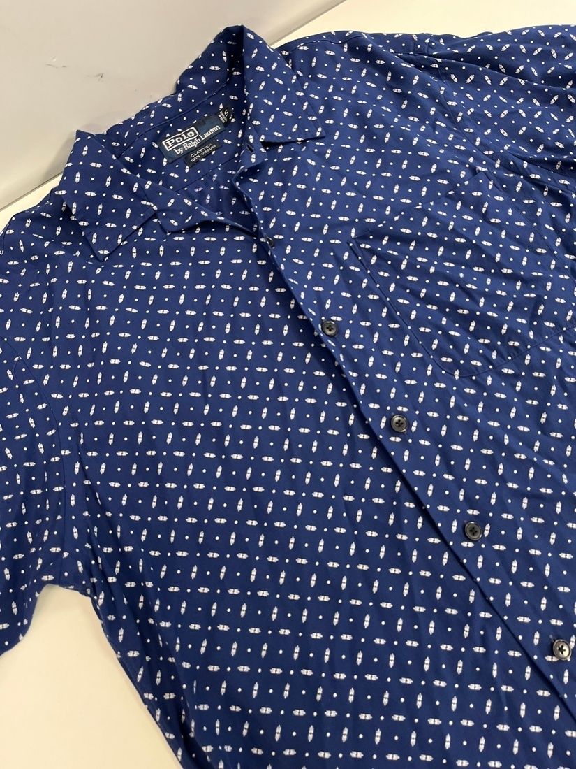 ラルフローレン RalphLauren 90s 90's CLAYTON オープンカラーシャツ