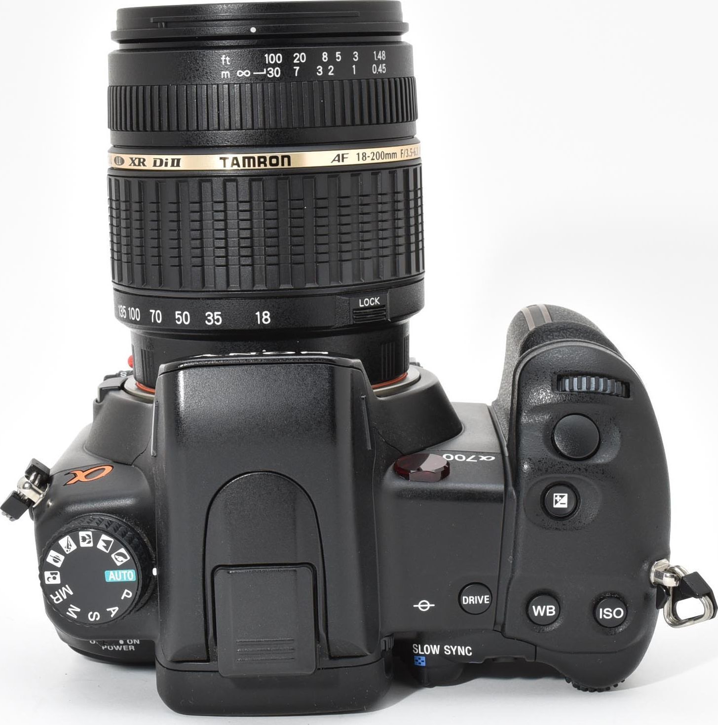 B08[7298]4☆美品☆ ソニー SONY α700 ボディ 18-200mm レンズセット