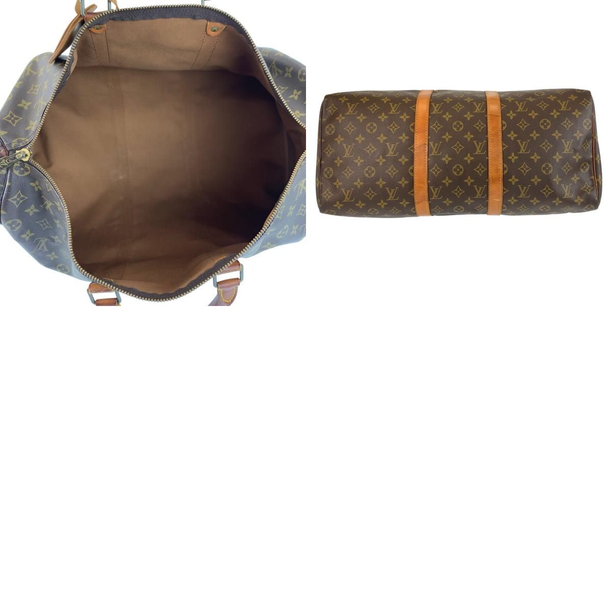 LOUIS VUITTON ルイヴィトン モノグラム キーポル 50 ブラウン