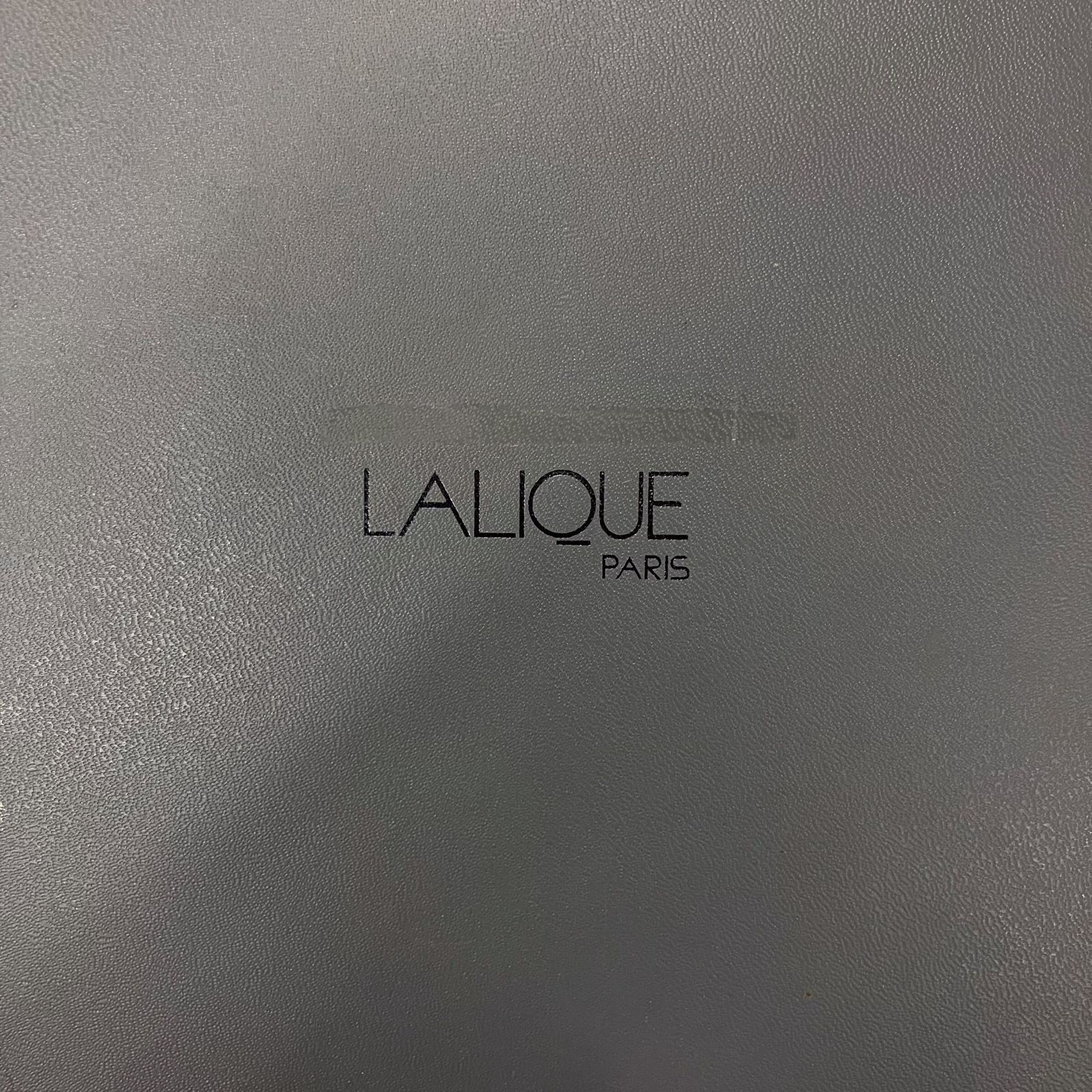 LALIQUE ラリック クリスタルコンポート皿 花柄 フロステッドガラス