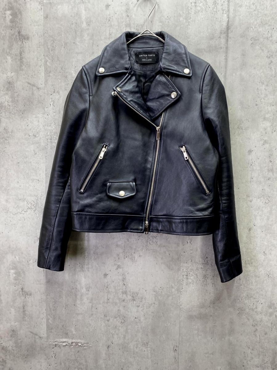 UNITED TOKYO ユナイテッドトウキョウ カウレザー ダブル ライダース