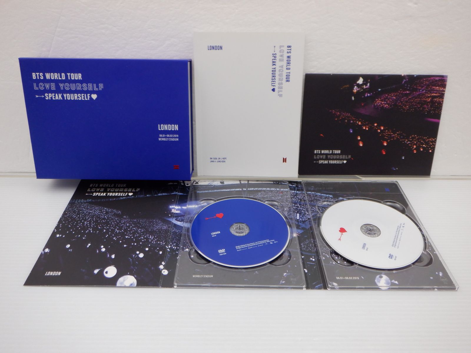 BTS DVD WORLD TOUR LOVE YOURSELF SPEAK YOURSELF LONDON 日本語字幕