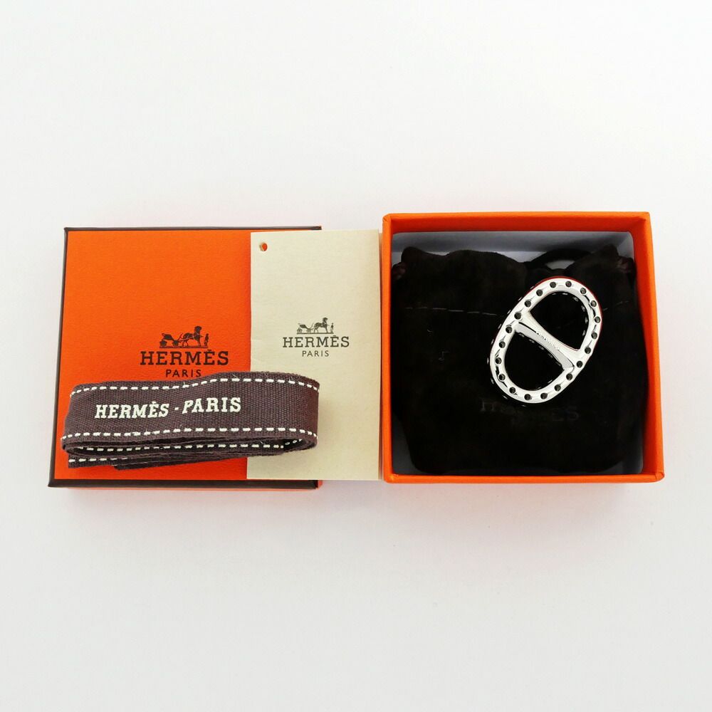 名東】エルメス ミニ シェーヌダンクル ペルフォレ ツイリーリング