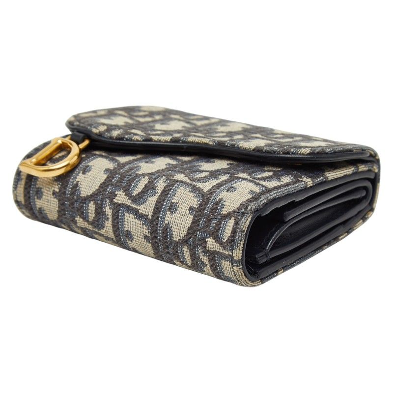 ディオール トロッター オブリーク 三つ折り財布 コンパクトウォレット