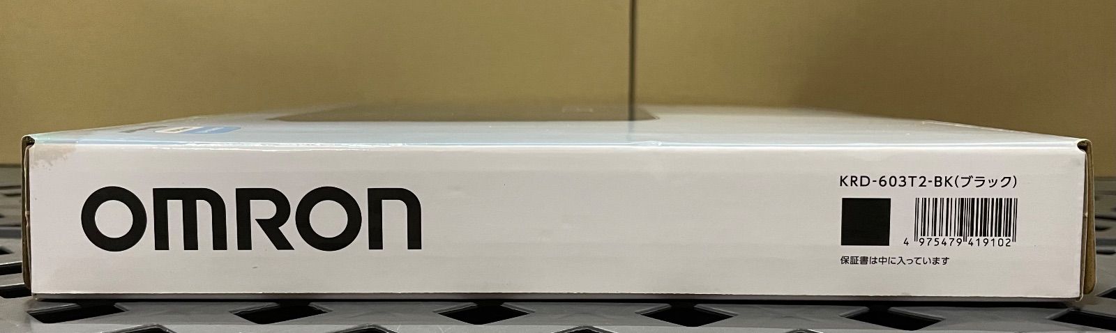 健康用品 OMRON Karada Scan KRD-603T2-BK 本体 新品未開封