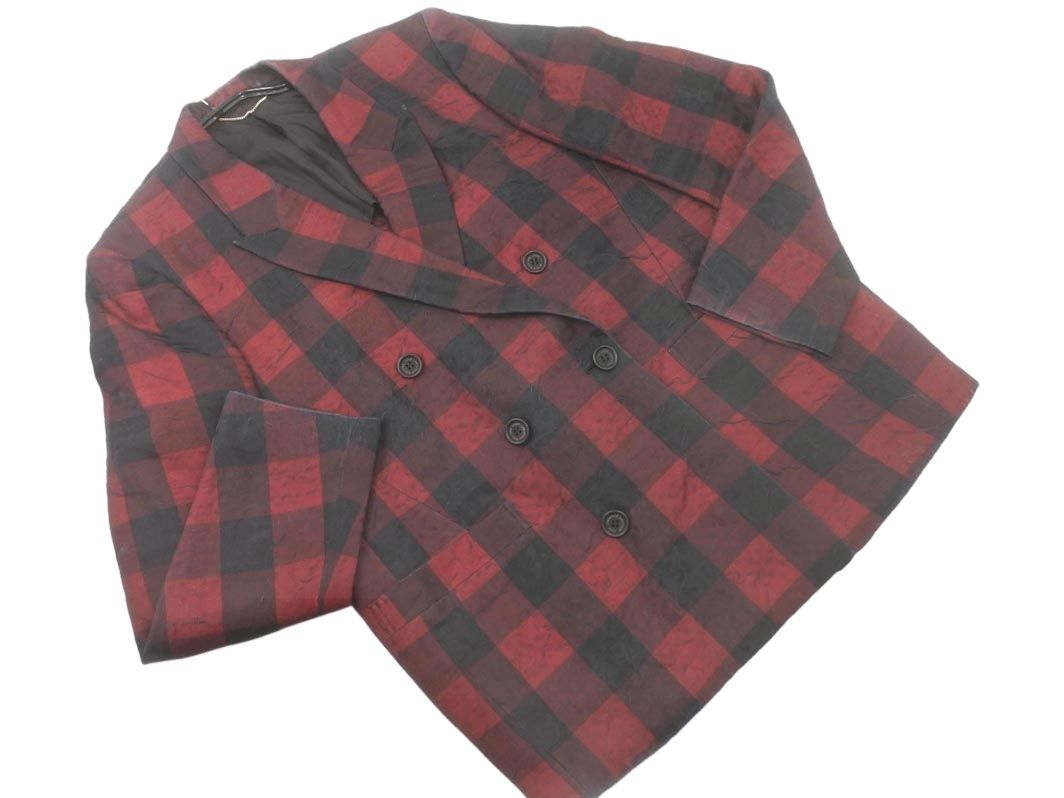 JOHN LAWRENCE SULLIVAN ジョンローレンスサリバン シルク混 チェック