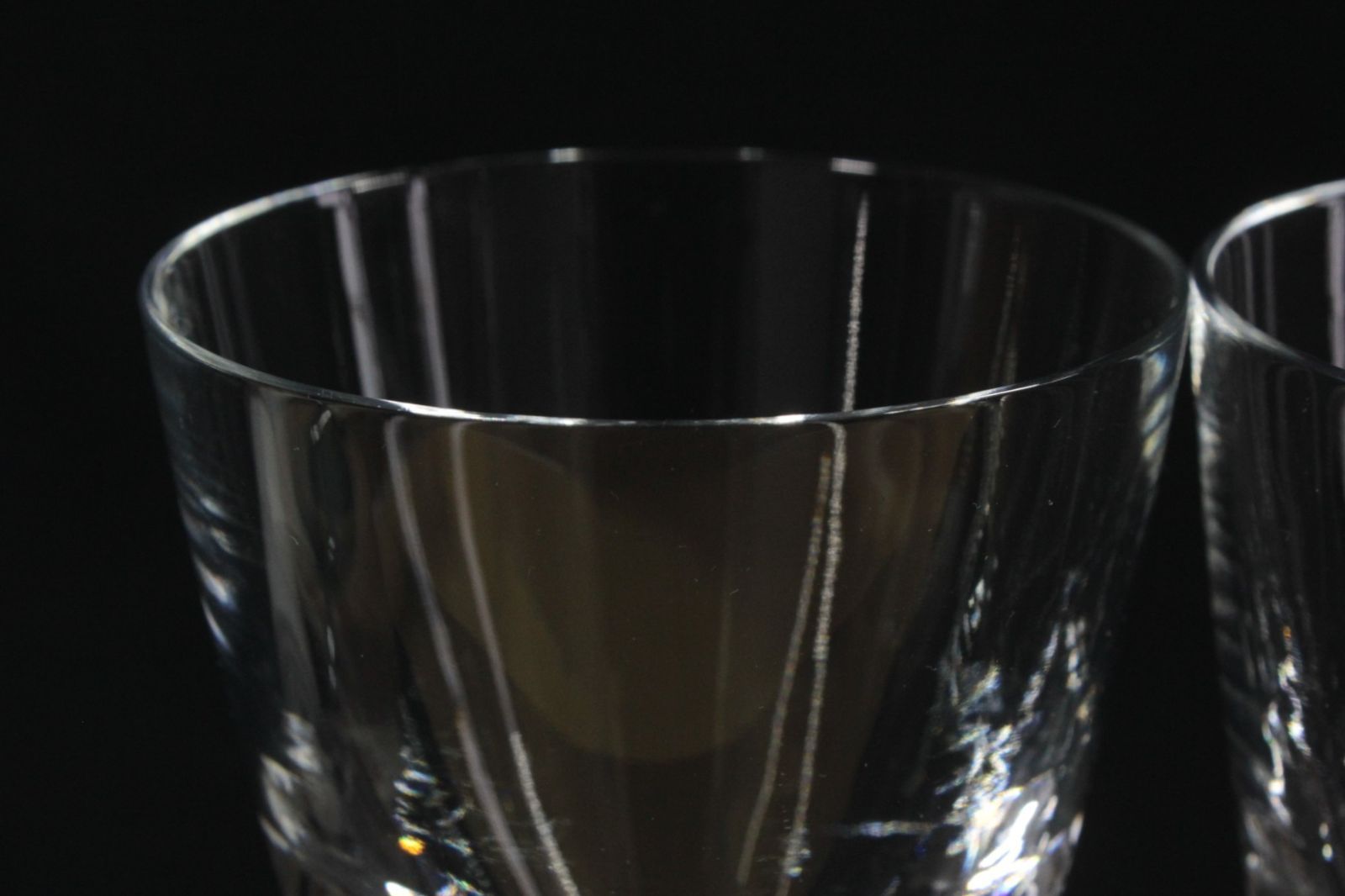 W02【新品同様】バカラ ベガ ワイングラス クリア ペアグラス 2客