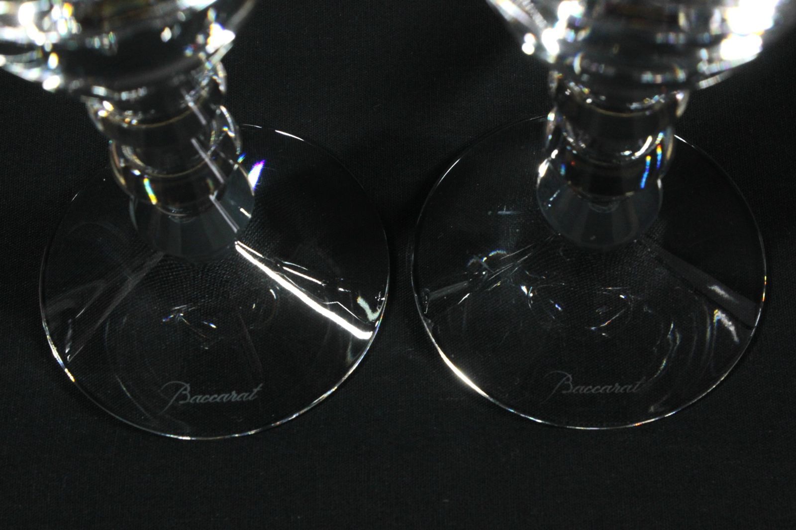 W02【新品同様】バカラ ベガ ワイングラス クリア ペアグラス 2客