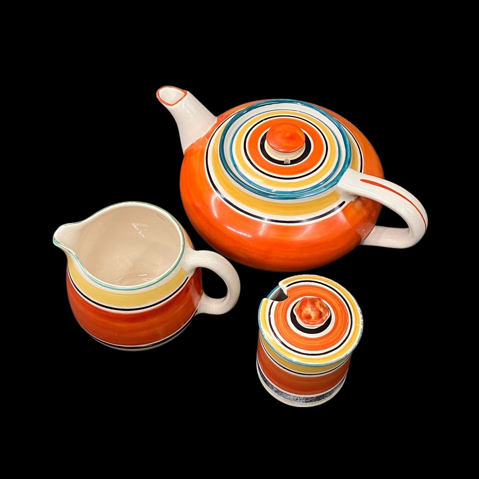 Susie Cooper スージークーパー Gray's Pottery ティーセット 3点 英国