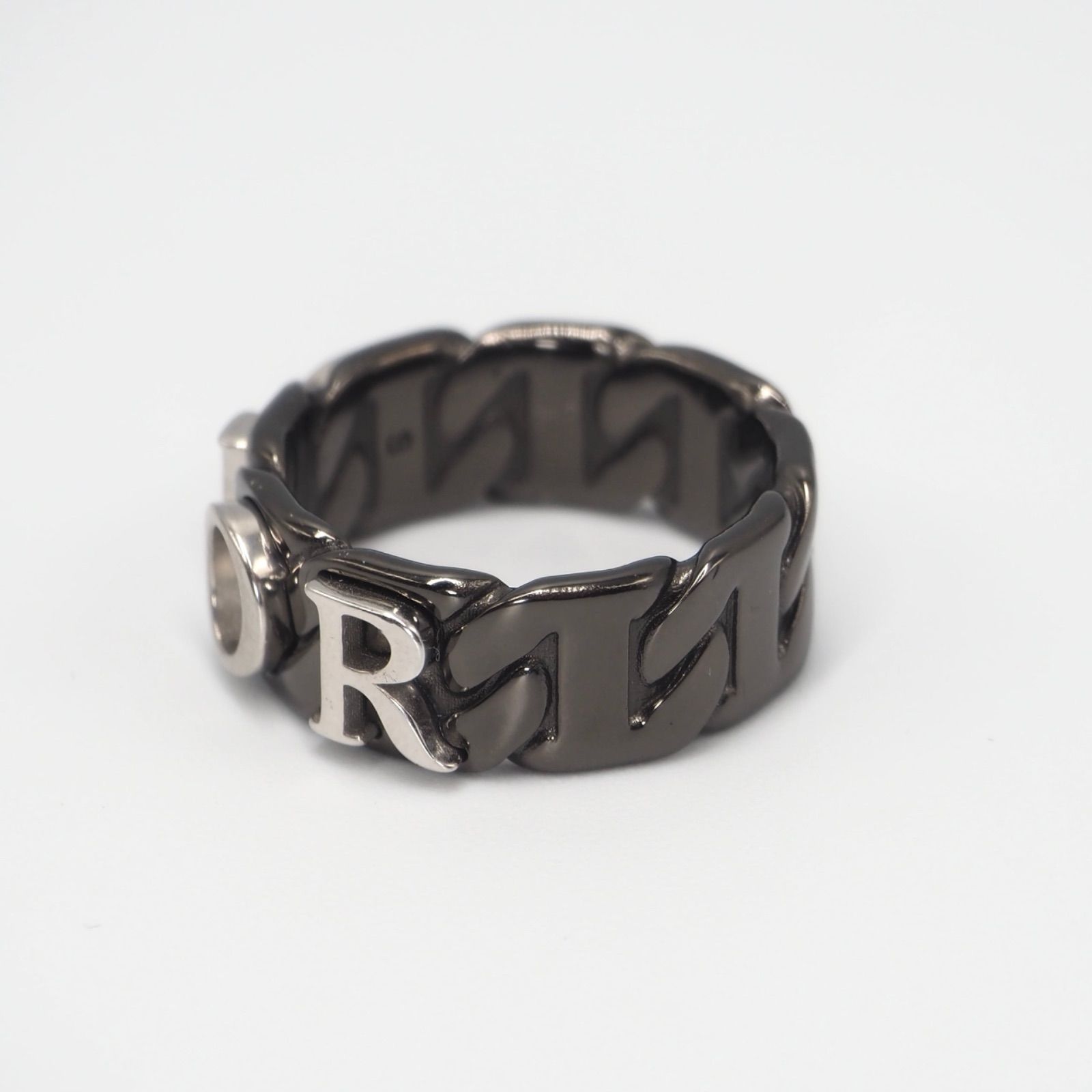 現行品】【美品】Dior 約19号 ディオールコントラスト チェーンリンク 