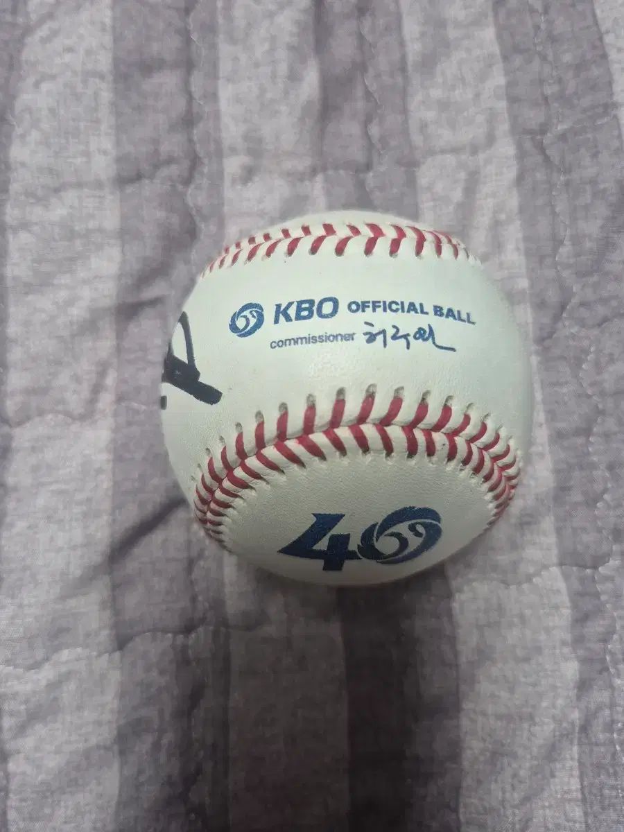 プロ野球40周年公式球 李承燁（イ・スンヨプ）サインボール