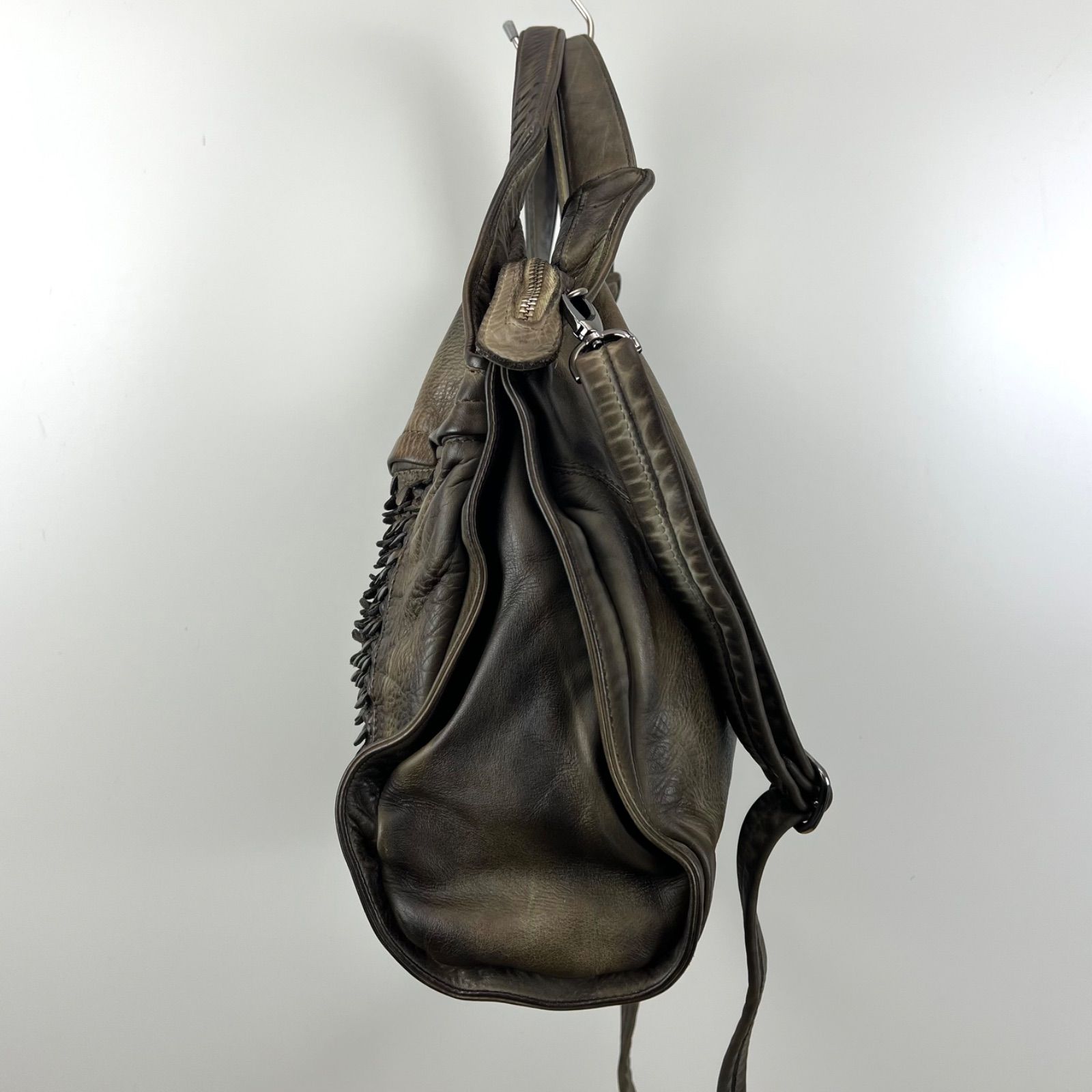 Reptiles House ITALY archive scale leather 2way bag レプタイル 