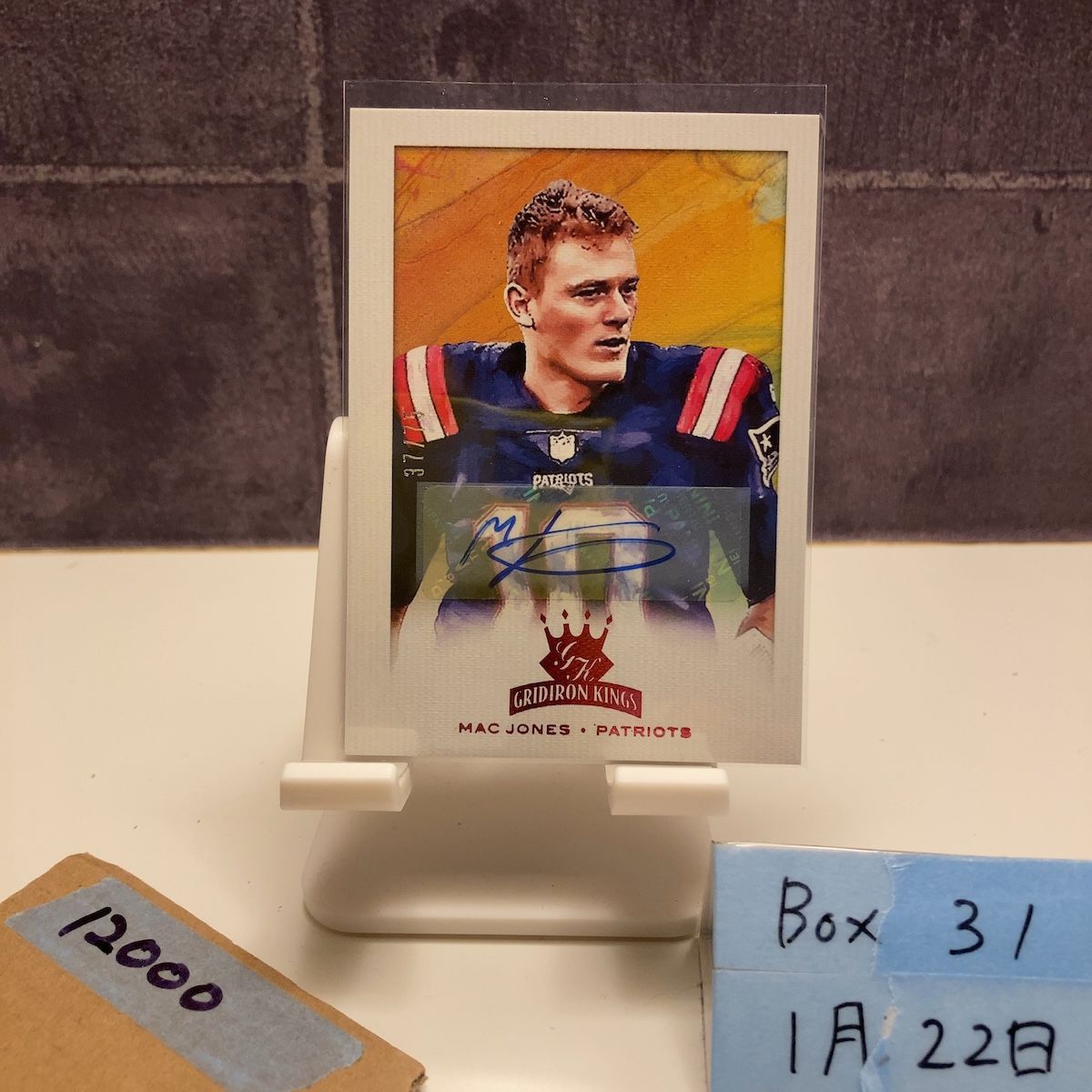 2021 Panini Chronicles Donruss Mac Jones 37/75 直筆サインカード