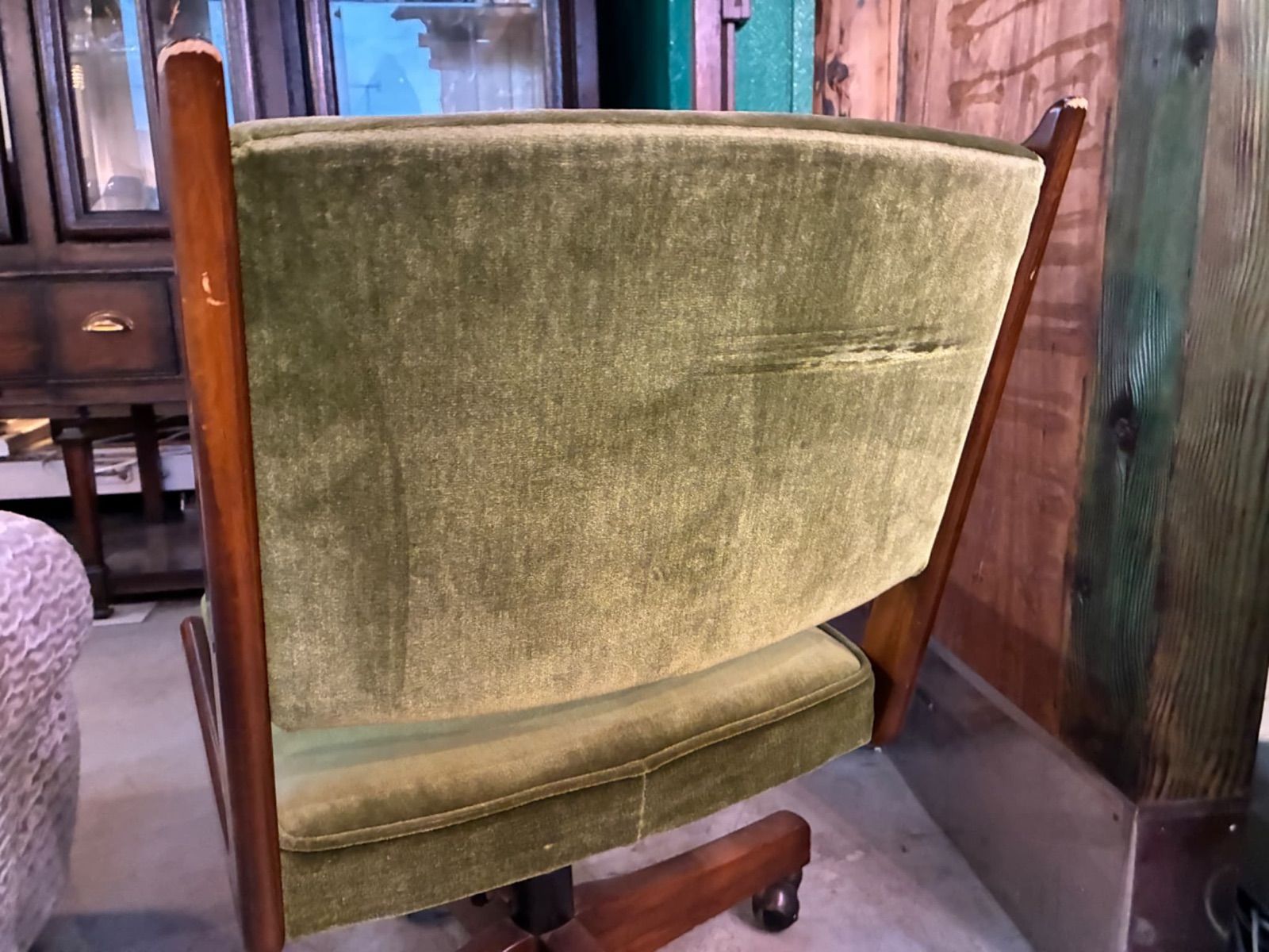 アンティーク|カリモク|コロニアル|デスクチェア|オフィスチェア|インテリア