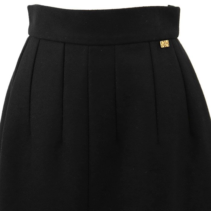 SALE【美品】CHANEL シャネル スカート ウール x カシミヤ サイズ 38