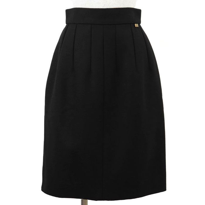 SALE【美品】CHANEL シャネル スカート ウール x カシミヤ サイズ 38