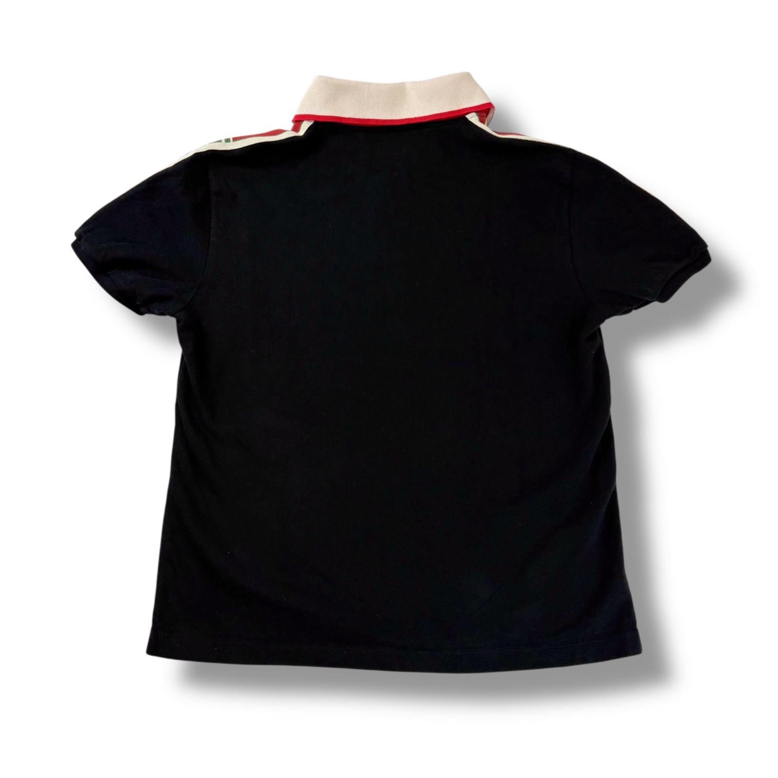 グッチ GUCCI シェリーライン ポロシャツ 半袖 ブラック 黒 Mサイズ