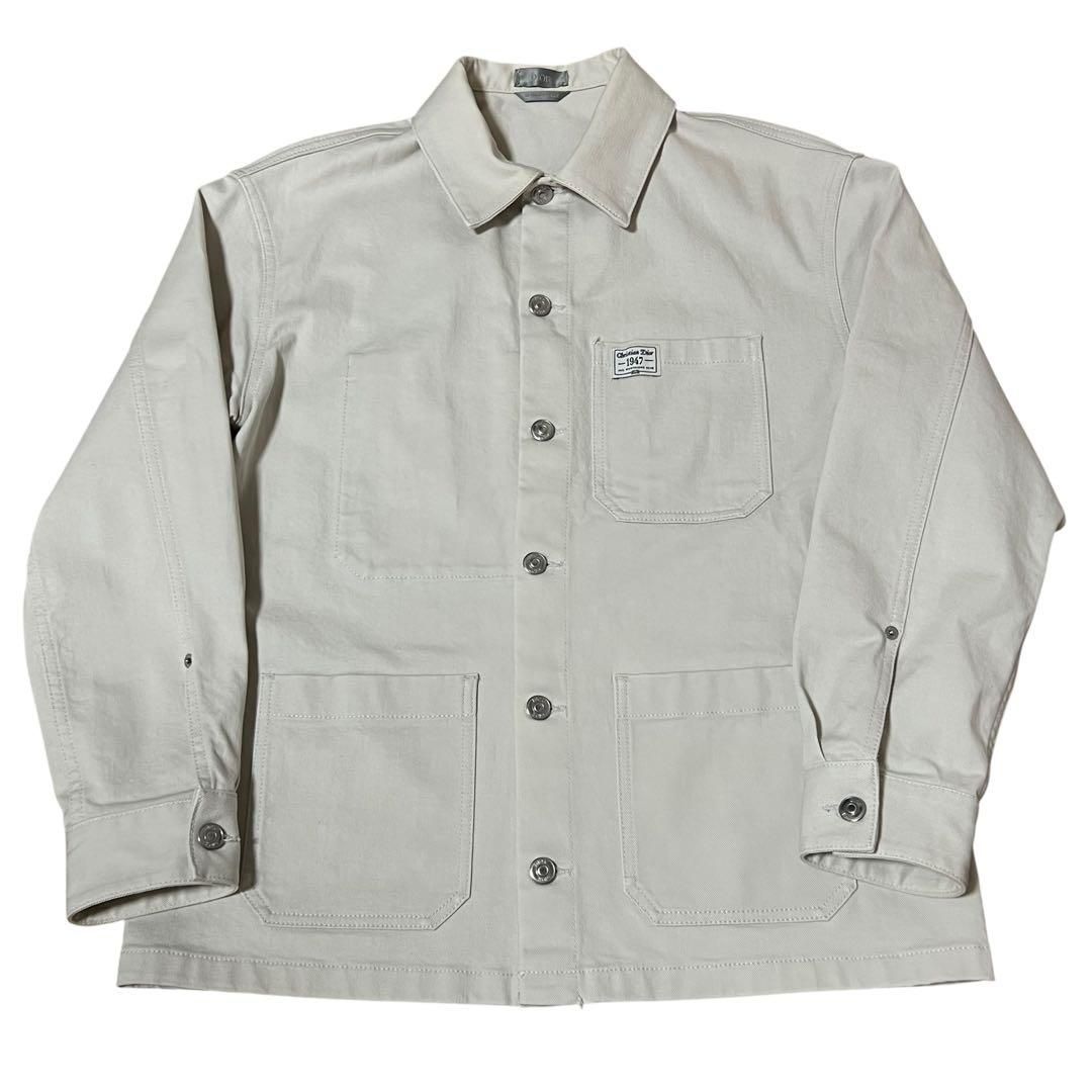 DIOR HOMME ディオール オム 1947 背面ロゴ ホワイト アイボリー