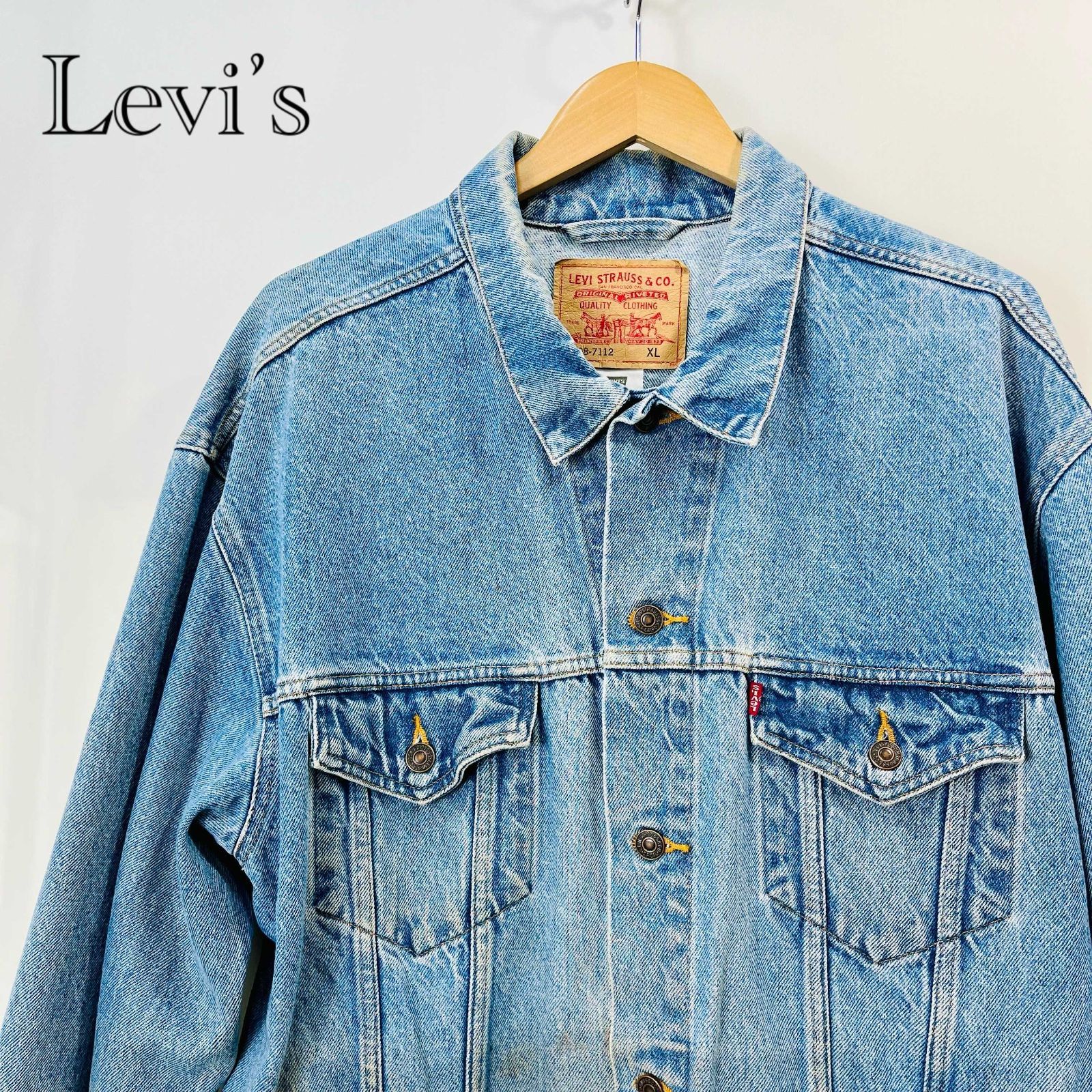 リーバイス 70508-7112 古着 ヴィンテージ USA製 G LEVIS