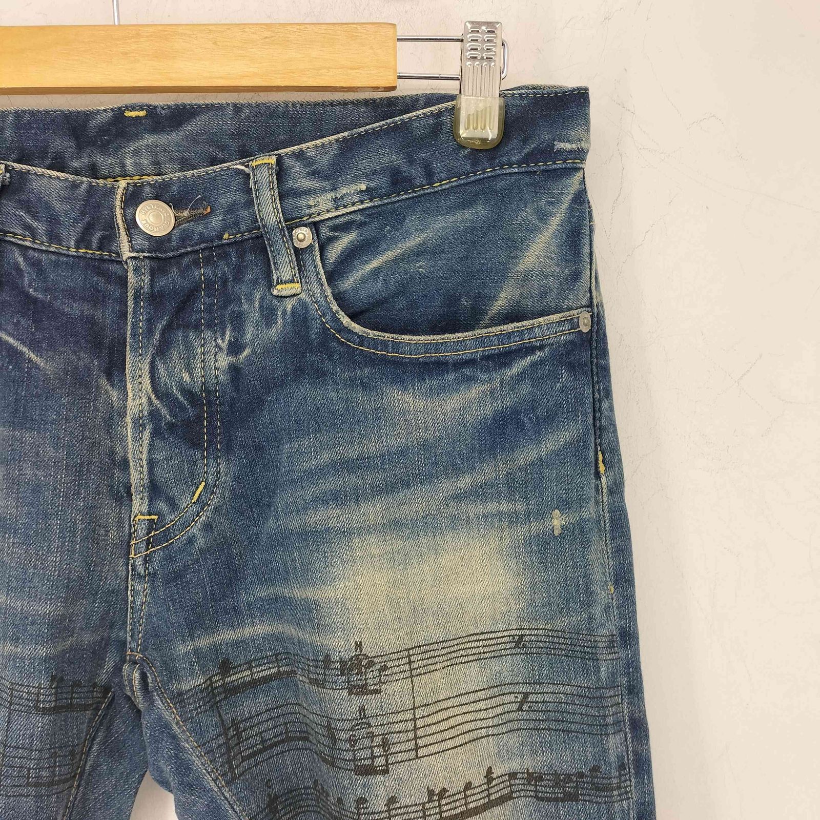 ヒステリックグラマー HYSTERIC GLAMOUR SP加工MUSIC NOTE 音符 楽譜 