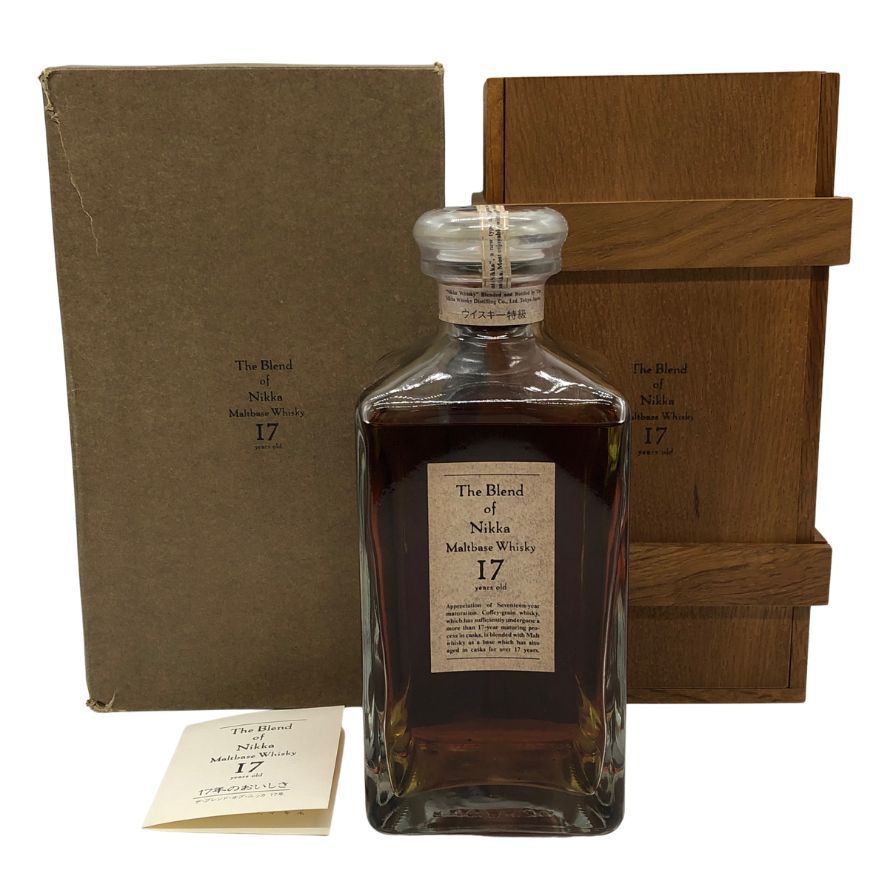 東京都限定◇ザ ブレンド オブ ニッカ 17年 660ml 45%【R1】 - メルカリ