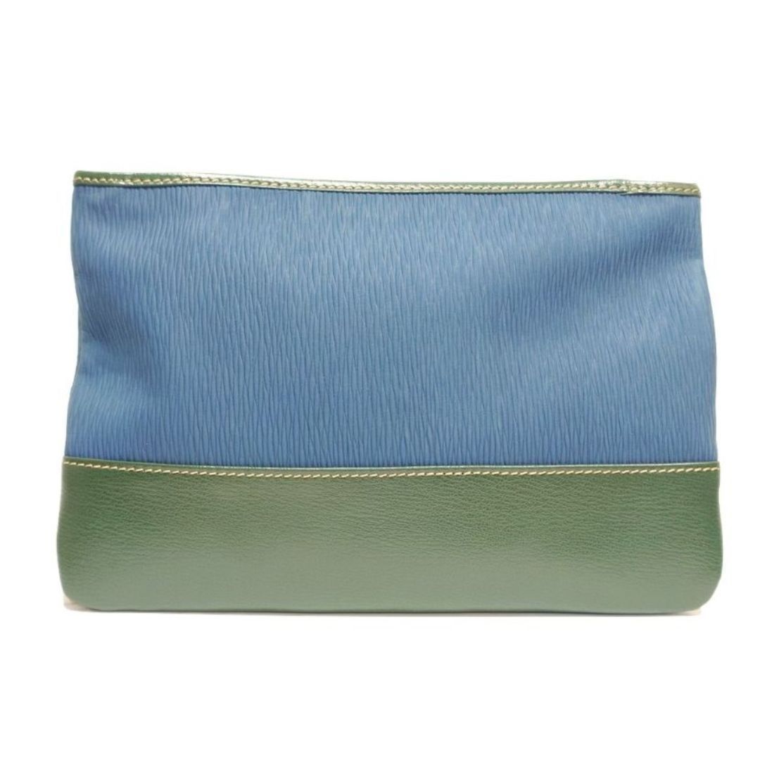 LOEWE ベラスケス クラッチバッグ レザー グリーン【中古】 ヴィンテージ LOEWE ロエベ ベラスケス ポーチ クラッチバッグ