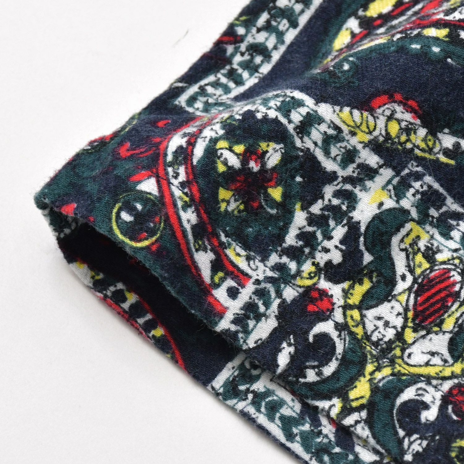 新品未使用 Supreme シュプリーム Broken Paisley Flannel Zip Up