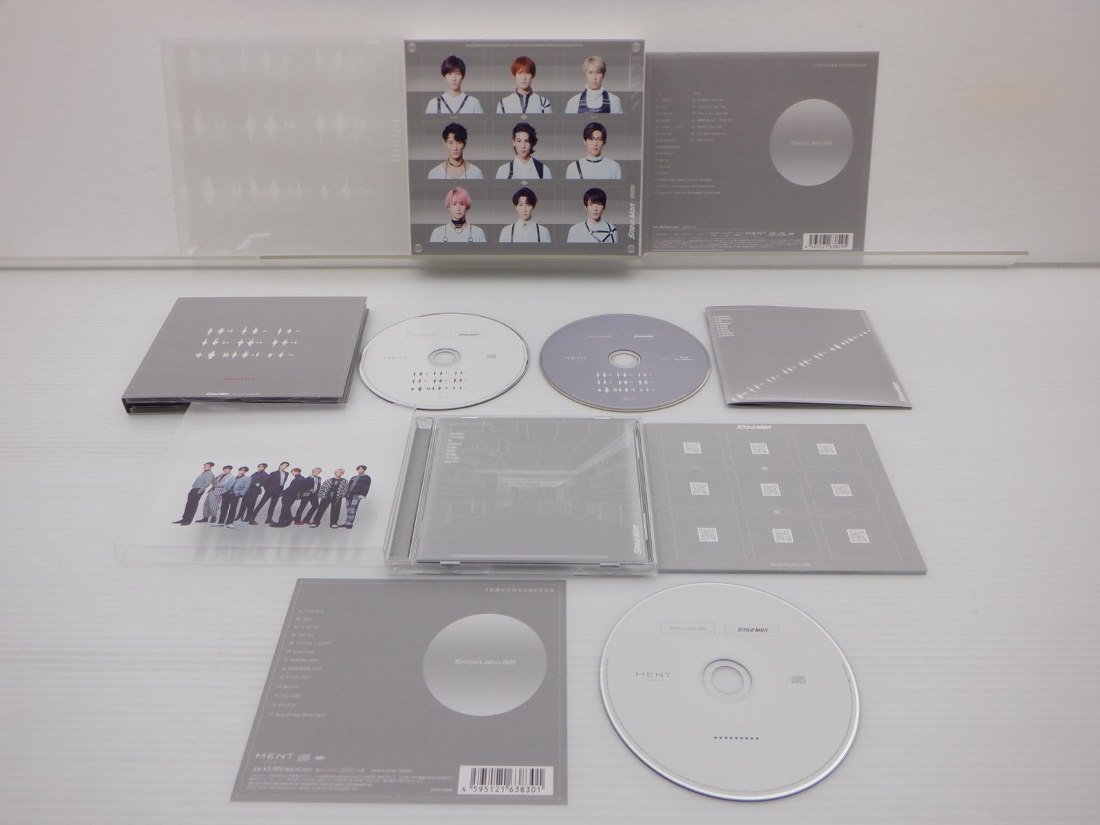 Snow Man CD 3点セット Snow Labo.S2 初回盤A(CD+BD)/B(CD+BD)/通常盤