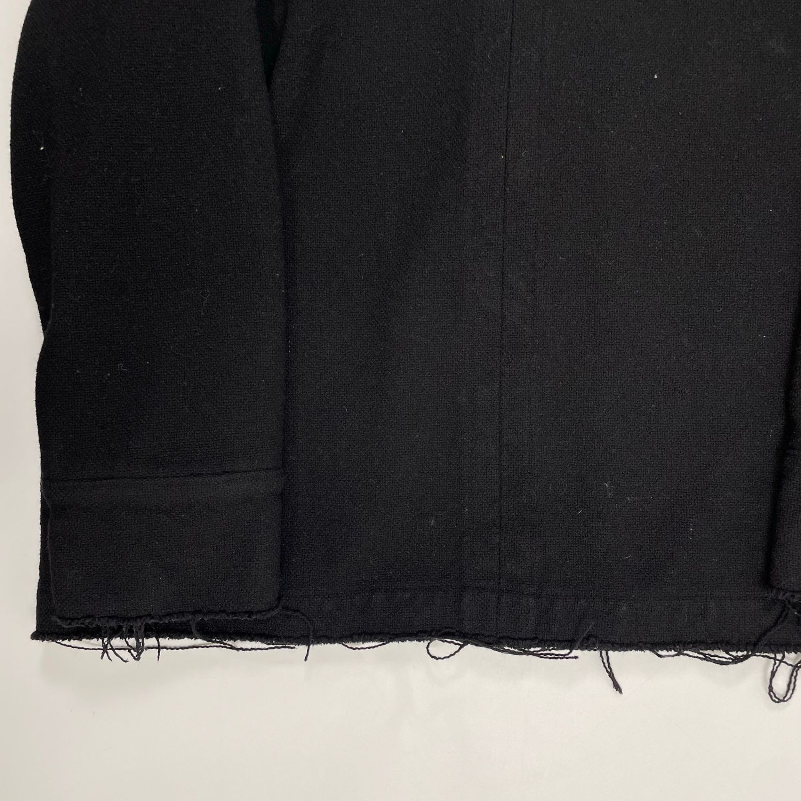 ANCELLM アンセルム / W/S COLLARLESS JACKET シルクMIX 参考定価