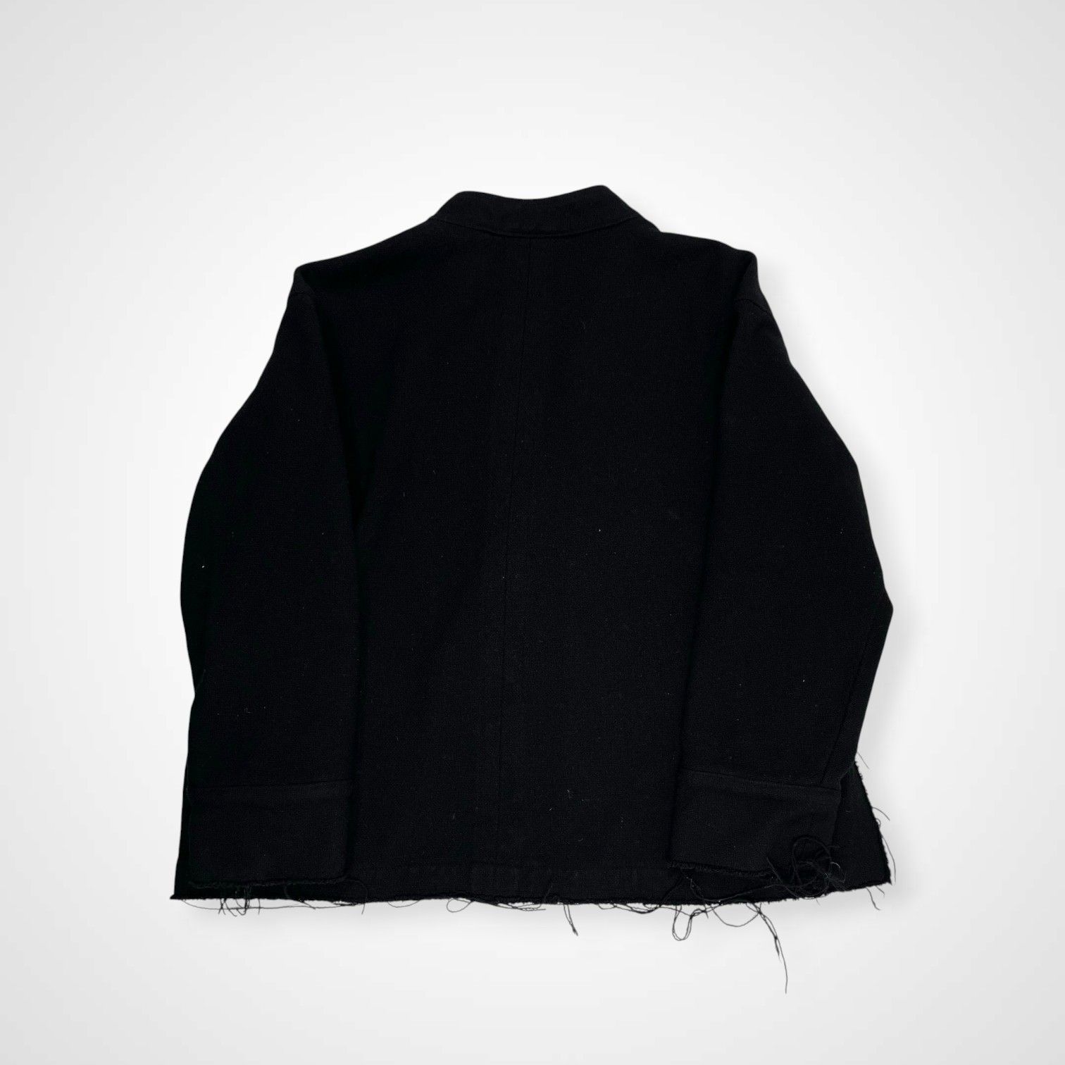 ANCELLM アンセルム / W/S COLLARLESS JACKET シルクMIX 参考定価