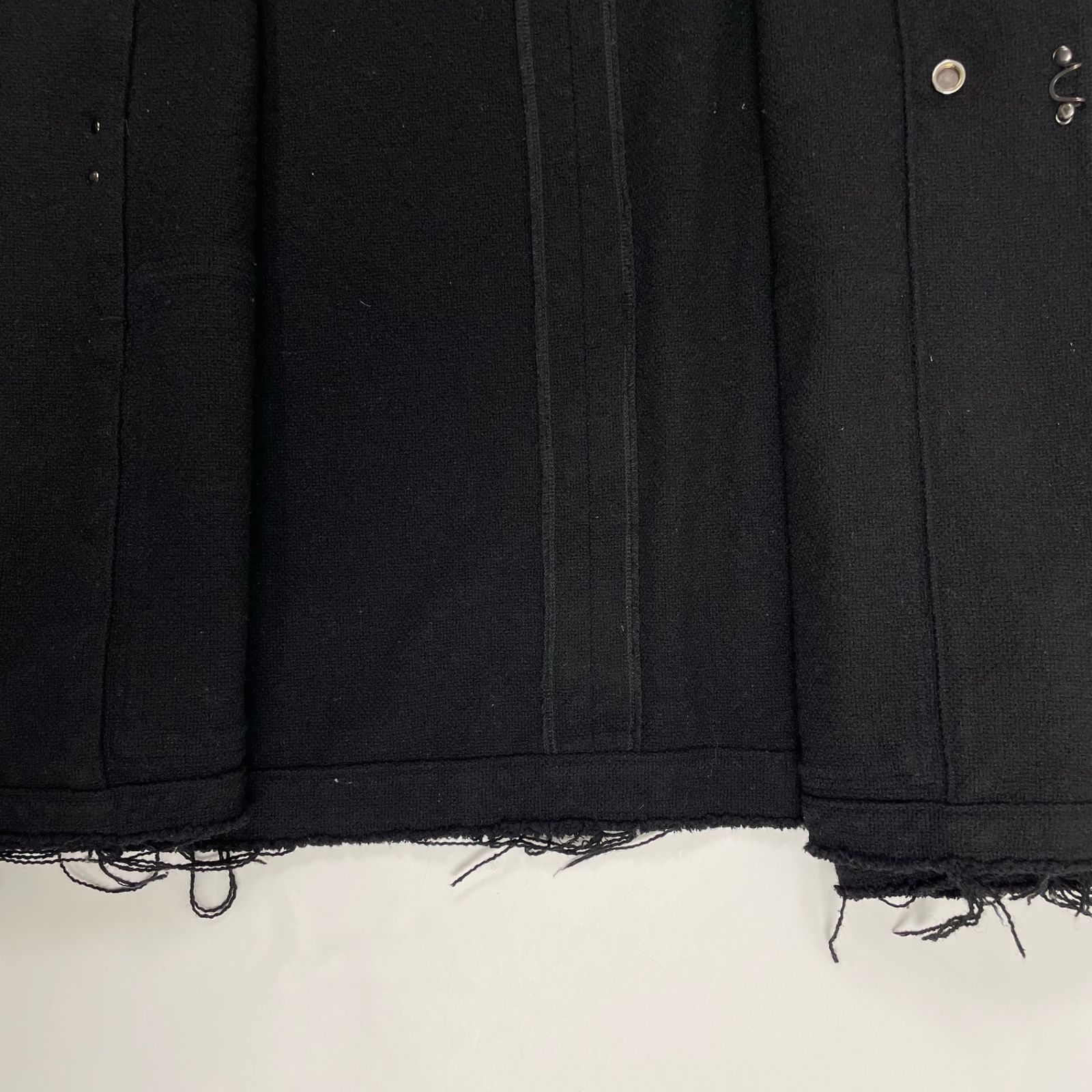 ANCELLM アンセルム / W/S COLLARLESS JACKET シルクMIX 参考定価