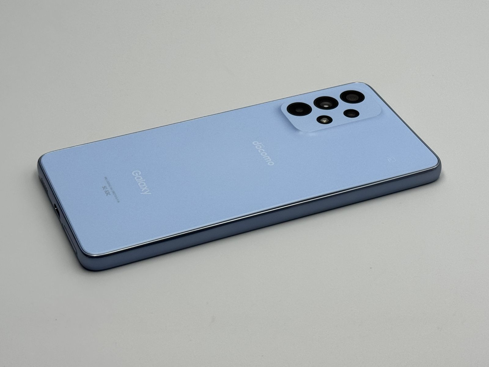 中古B】Galaxy A53 5G SC-53C オーサムブルー SIMフリー 白ロム - メルカリ