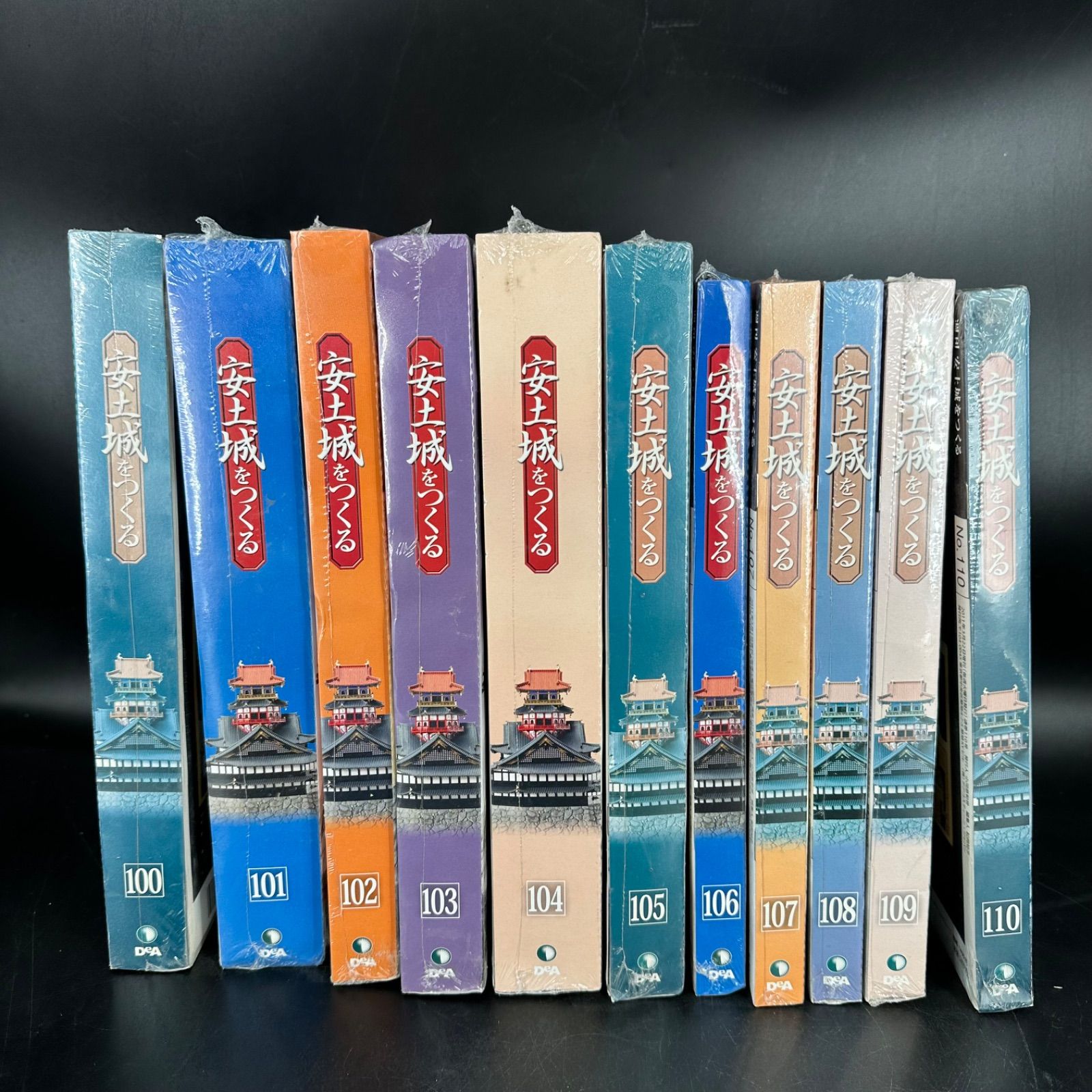 2個口発送)デアゴスティーニ 安土城をつくる 1/90 木製・本格模型 現状