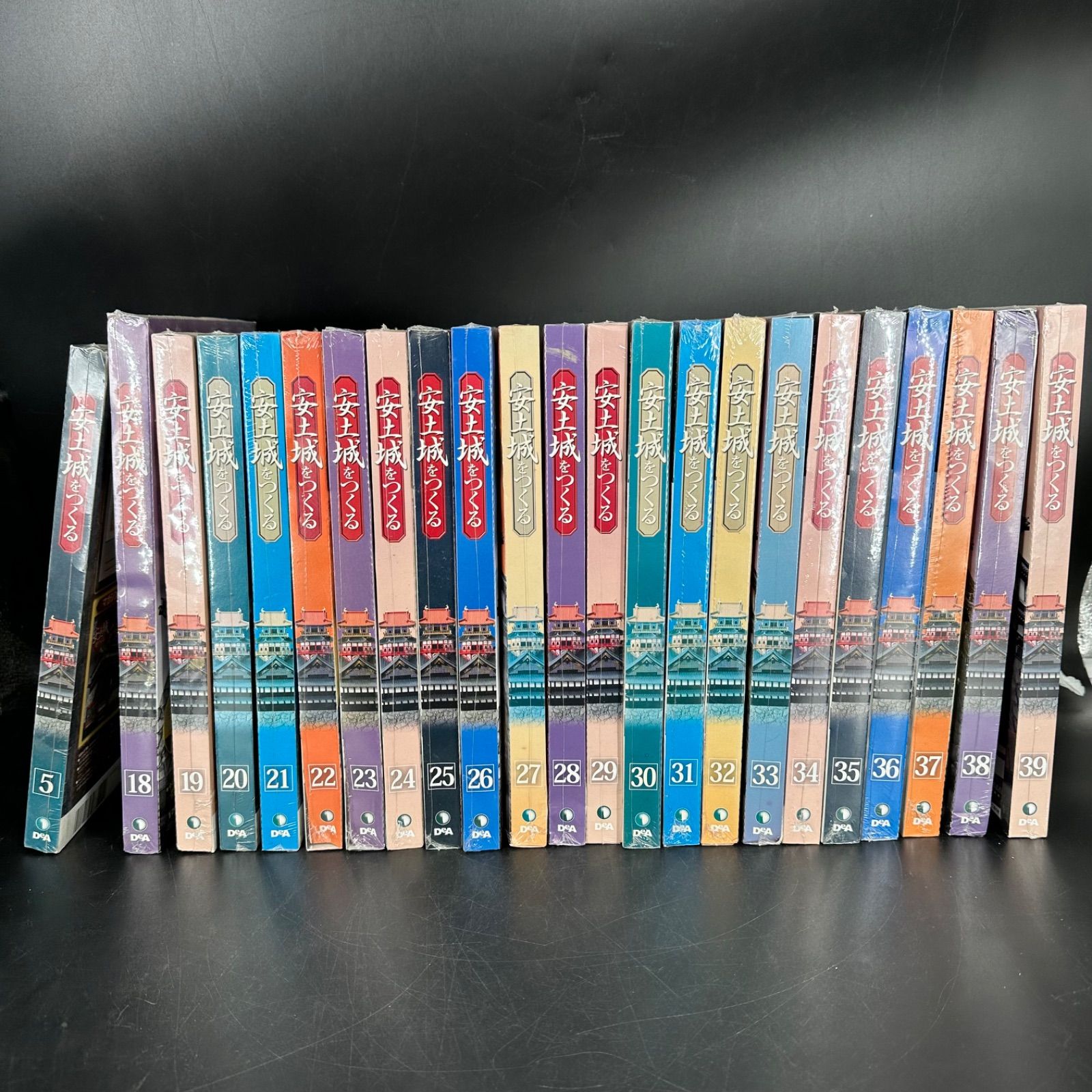 2個口発送)デアゴスティーニ 安土城をつくる 1/90 木製・本格模型 現状