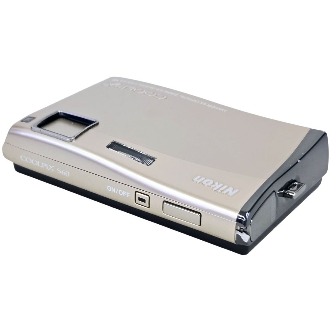 良品】 NIKON ニコン COOLPIX S60 #20968 - メルカリ