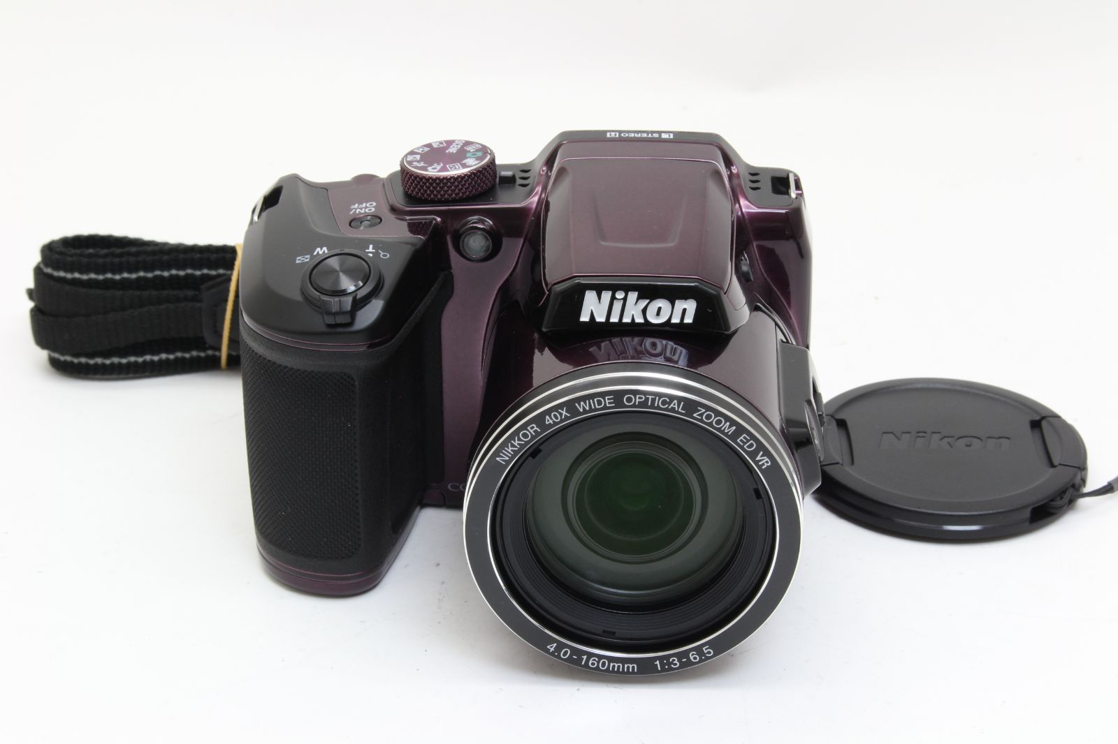 AB (良品) Nikon ニコン COOLPIX B500 パープル 初期不良返品無料 3-40