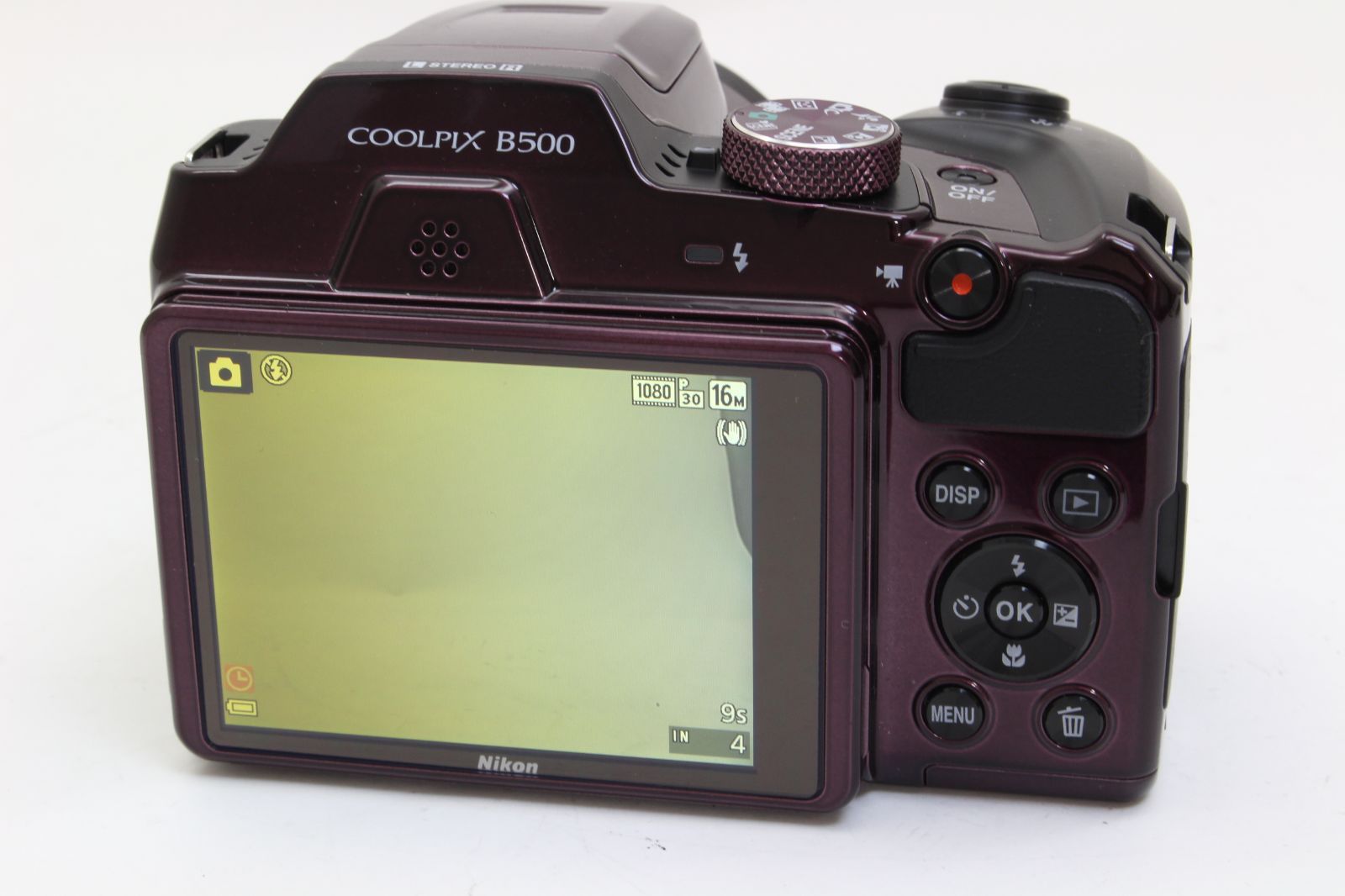 AB (良品) Nikon ニコン COOLPIX B500 パープル 初期不良返品無料 3-40