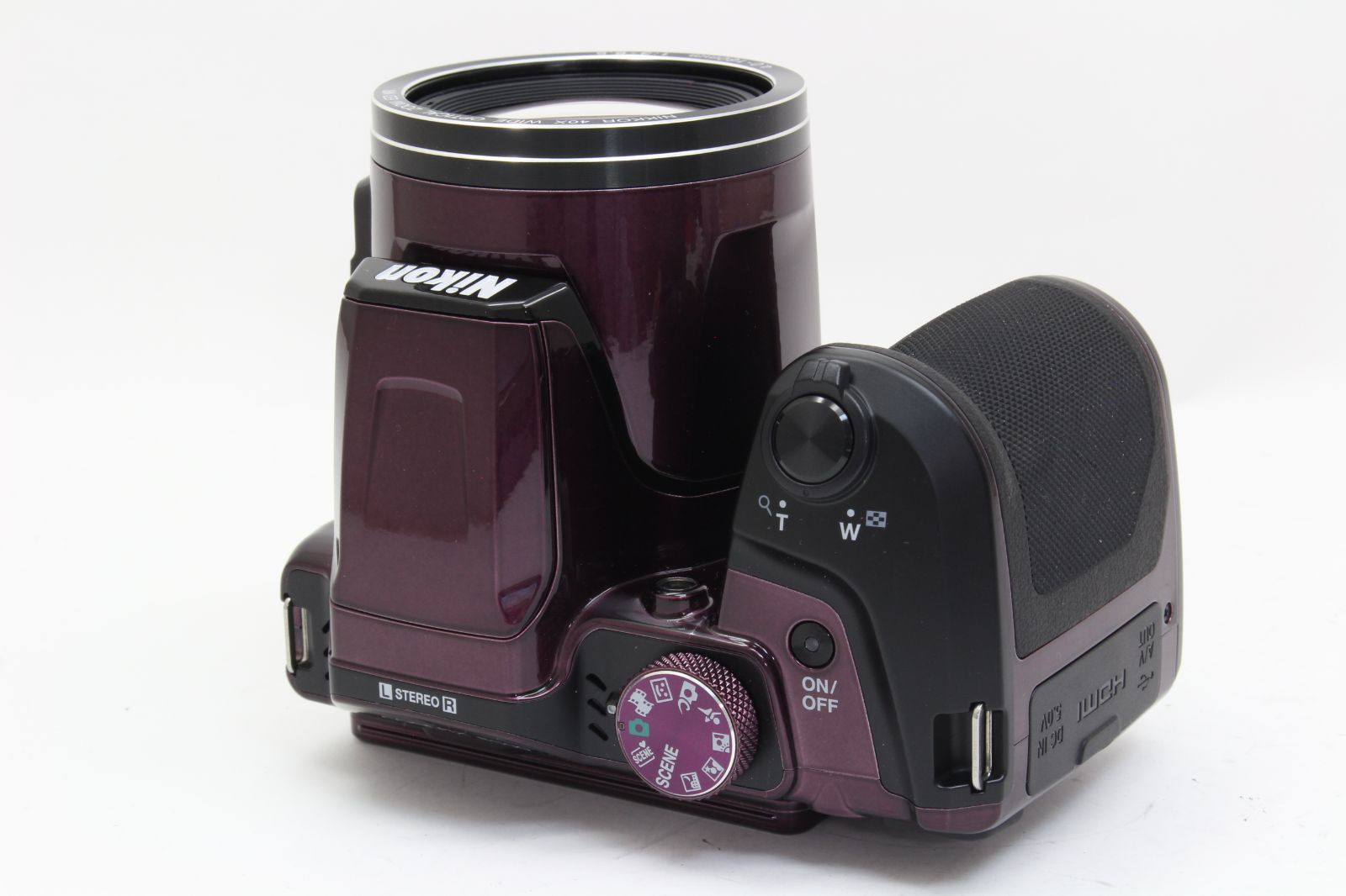 AB (良品) Nikon ニコン COOLPIX B500 パープル 初期不良返品無料 3-40