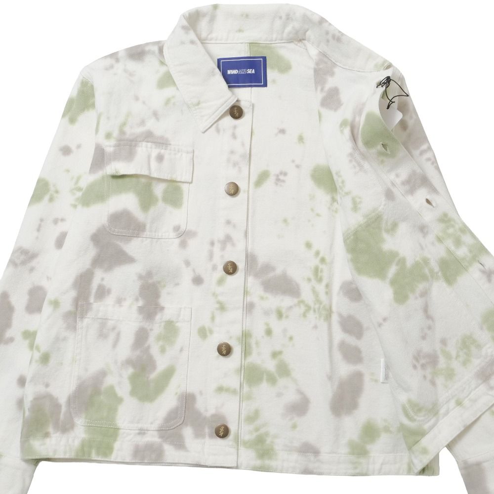 □美品□WIND AND SEA ウィンダンシー Uneven Dye Cover All