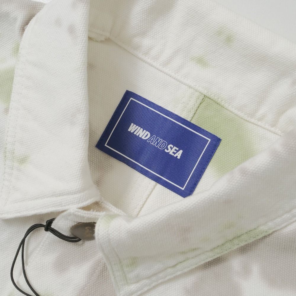 □美品□WIND AND SEA ウィンダンシー Uneven Dye Cover All