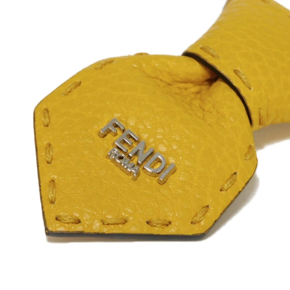 FENDI フェンディ セレリア ロゴ ネクタイ チャーム クオイオ ローマ